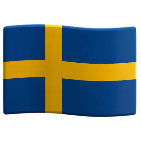 Sweden  3D Icon