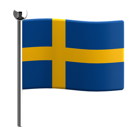 Sweden  3D Icon