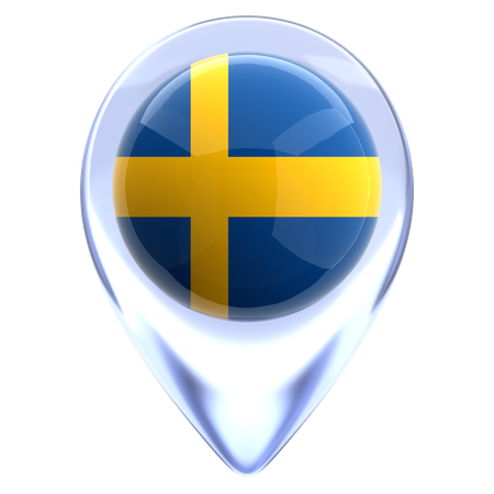 Sweden  3D Icon