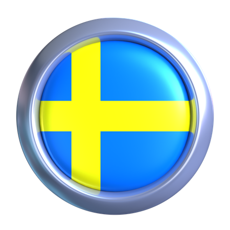 Sweden Emblem  3D Icon