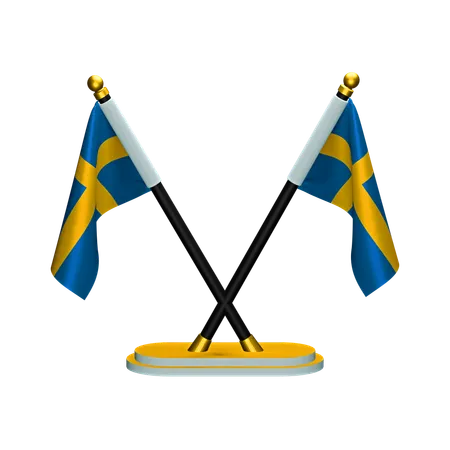 Sweden Flag  3D Icon