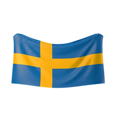 Sweden Flag  3D Icon