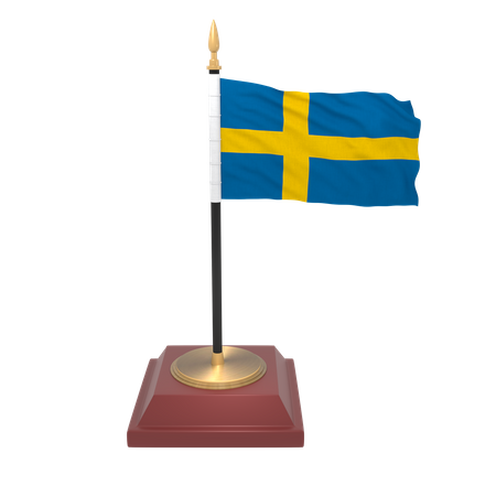 Sweden flag  3D Icon