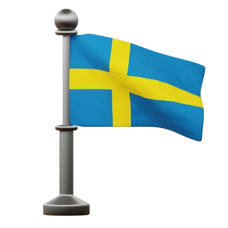 Sweden Flag  3D Icon