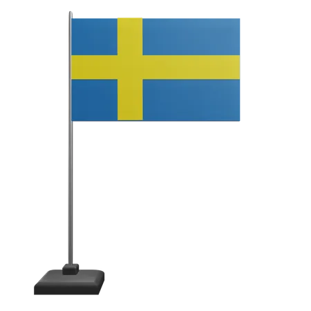Sweden Flag  3D Icon