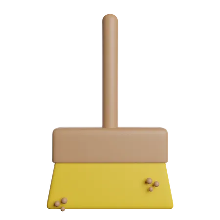 Sweeping  3D Icon