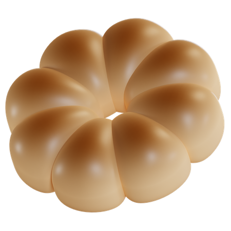 Sweet Bread  3D Icon