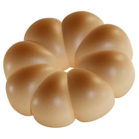 Sweet Bread  3D Icon