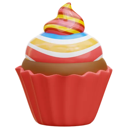 Sweet Cupcake 3D Icon