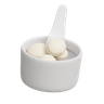 sweet dumplings emoji 3d