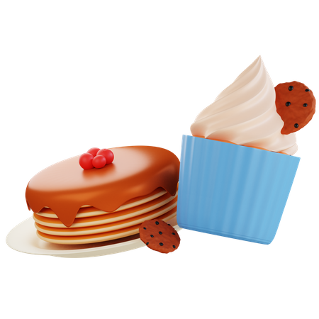 Sweet Food 3D Icon