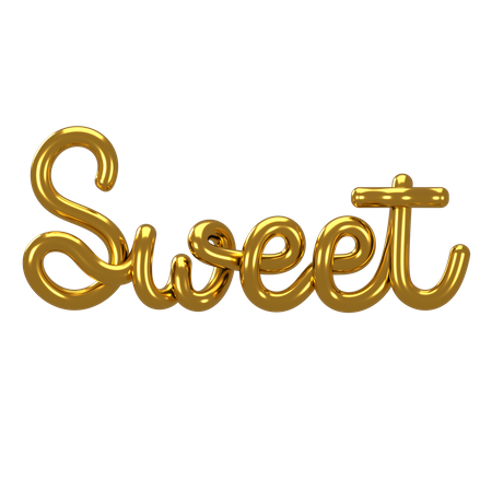 Sweet Letter  3D Icon