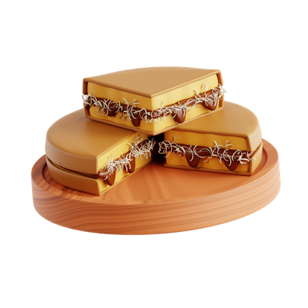 Sweet Martabak  3D Icon