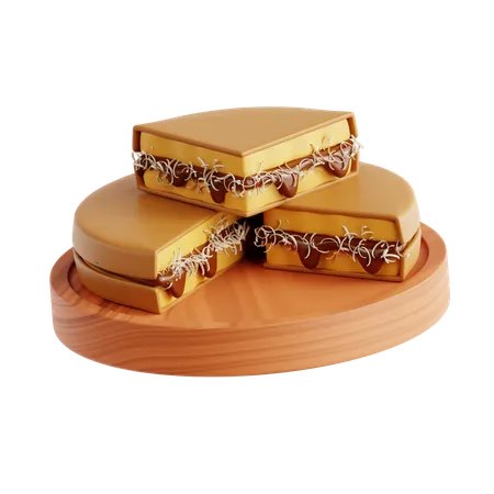 Sweet Martabak  3D Icon