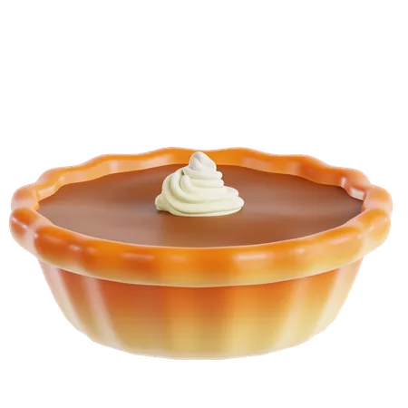 Sweet Potato Pie  3D Icon