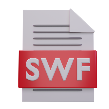 Swf-Datei  3D Icon