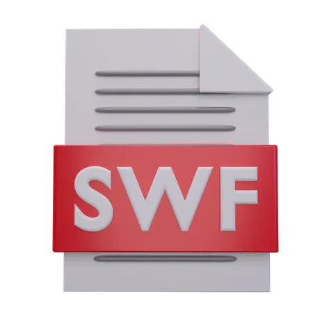 Swf-Datei  3D Icon