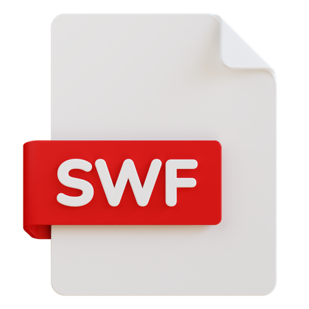 Swf File  3D Icon