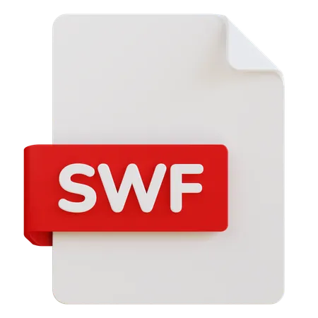 Swf File  3D Icon