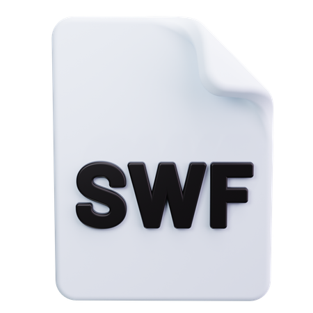 Swf File  3D Icon