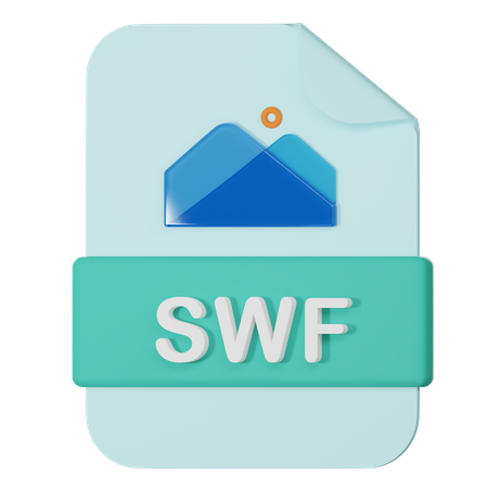 Swf File  3D Icon