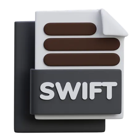 Swift-Datei  3D Icon