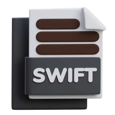 Swift File  3D Icon