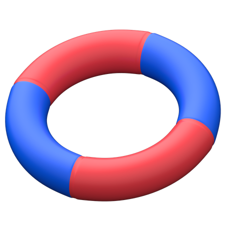 Swim Ring  3D Icon