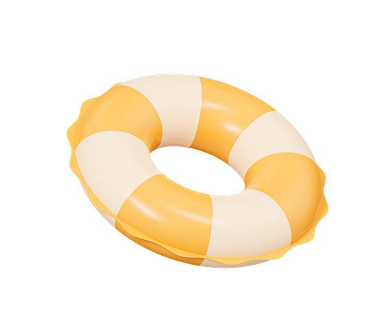 Swim Ring  3D Icon