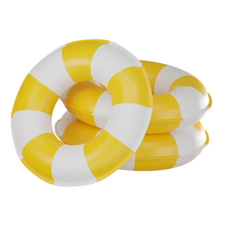 Swim Ring  3D Icon