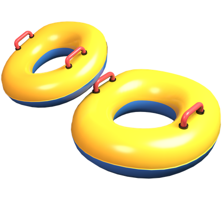 Swim Ring  3D Icon