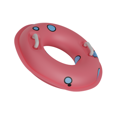 Swim ring 3D Icon