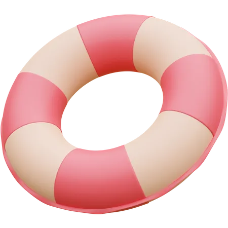 Swim Ring 3 D Icon Illustration 3D Icon