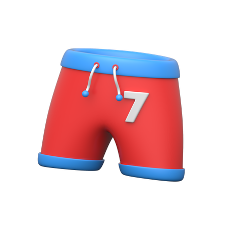 Swim Shorts  3D Icon