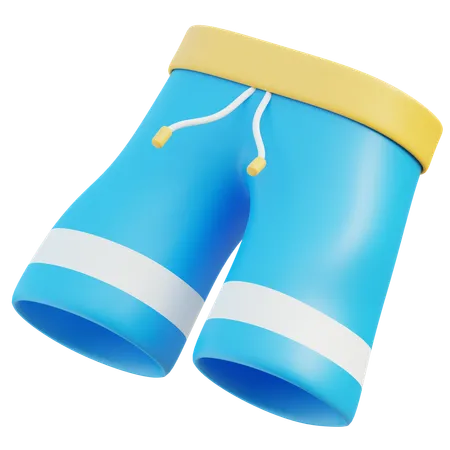 Swim Trunks  3D Icon