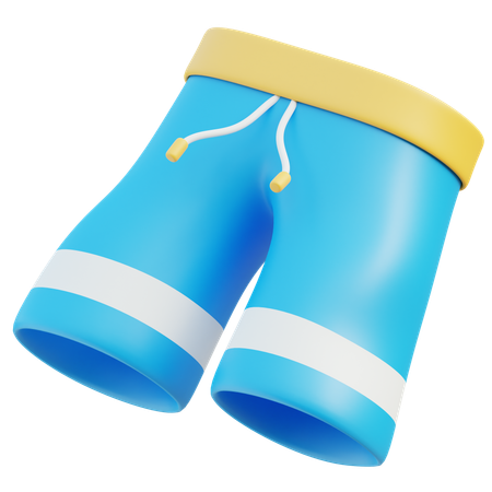 Swim Trunks  3D Icon