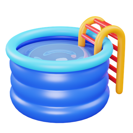 水泳  3D Icon