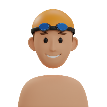 Swimming  3D Icon