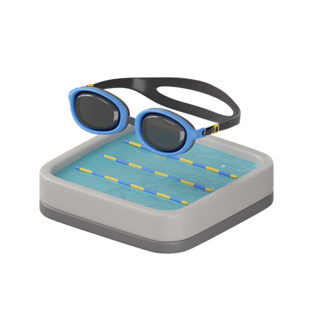 Swimming  3D Icon