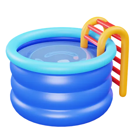 Swimming  3D Icon