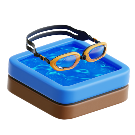 Swimming  3D Icon