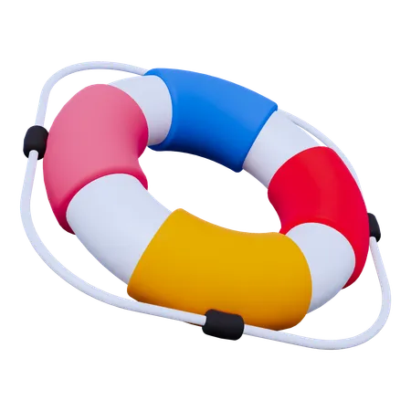 Swimming Buoy  3D Icon