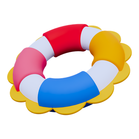 Swimming Buoy  3D Icon