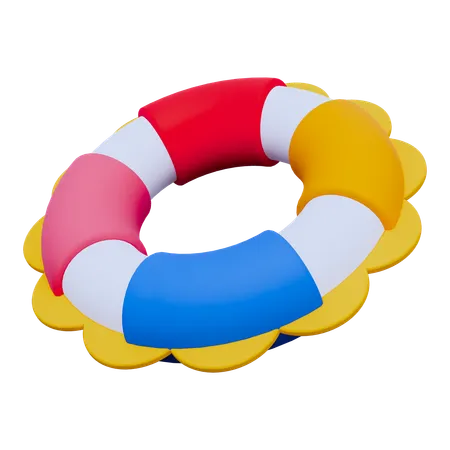 Swimming Buoy  3D Icon