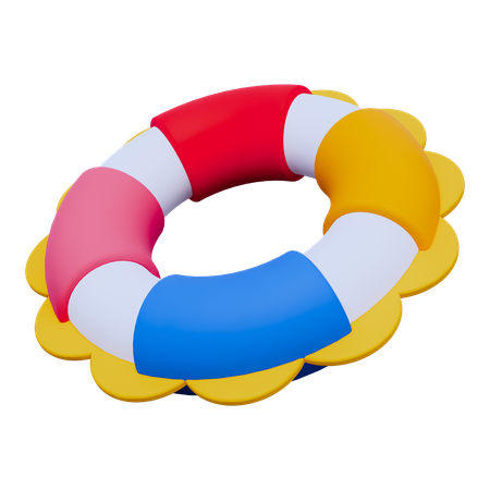 Swimming Buoy  3D Icon