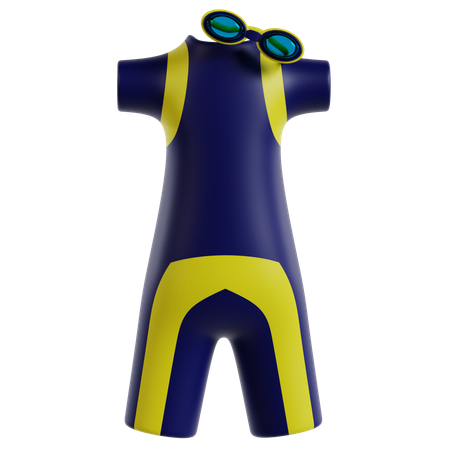 Swimming Gear  3D Icon