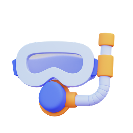 Swimming Glasses  3D Icon