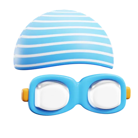 Swimming Goggles  3D Icon