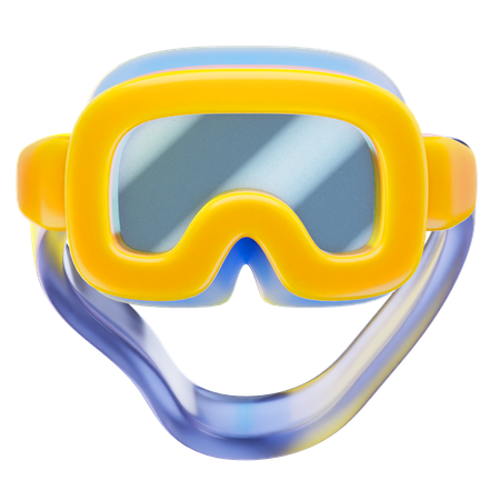 Swimming Goggles  3D Icon
