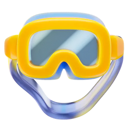 Swimming Goggles  3D Icon